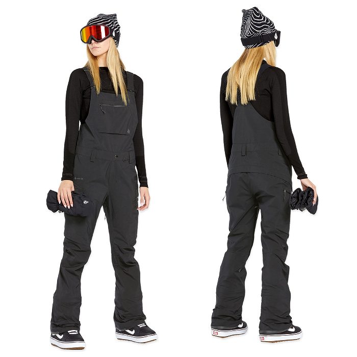 VOLCOM ボルコム ELM STRETCH GORE BIB OVERALL BLK 24-25 ウエア