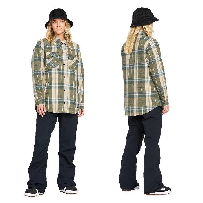 VOLCOM ボルコム SWIFT BIB OVERALL BLK 24-25 ウエア レディース