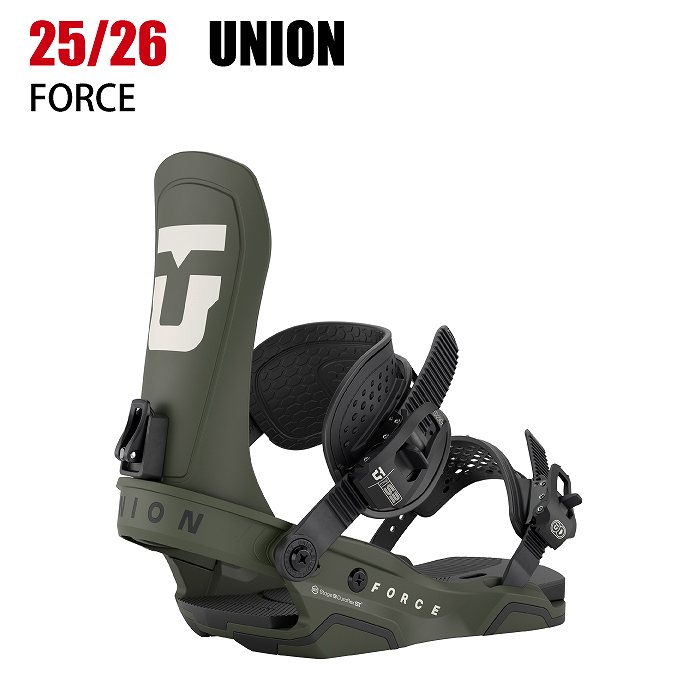 2026 UNION ユニオン FORCE (TEAM HB) フォース ARMY GREEN 25-26