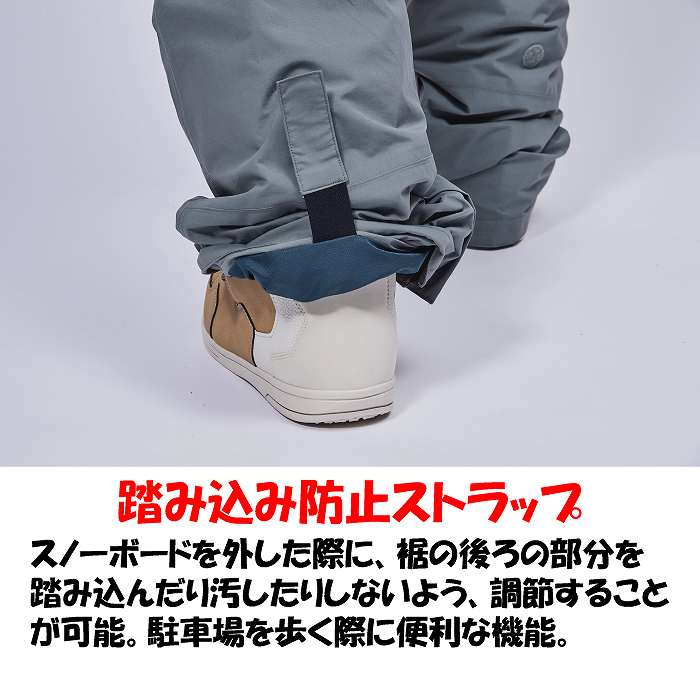 REW アールイーダブリュ KAMIKAZE BIB PANTS 20 カミカゼビブパンツ