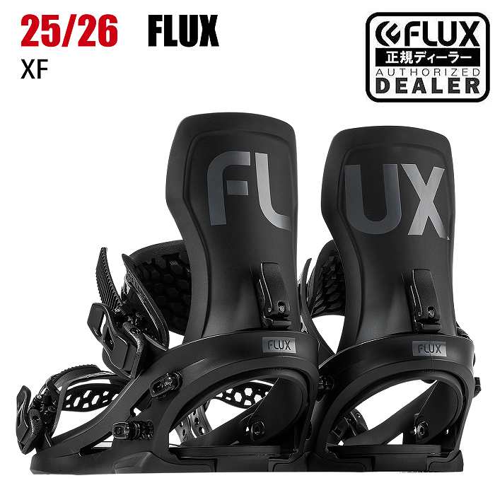 FLUX XFスノーボード ビンディング Mサイズ ブラック XF | FLUX ONLINE STORE