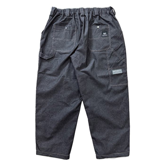 REPUBLIC&CO リパブリック WIDE PAINTER PANTS ワイドペインターパンツ