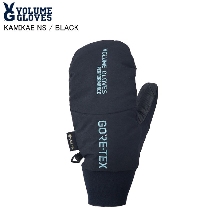 VOLUME ボリューム KAMIKAZE NS カミカゼ SLT X DARK PL スノーボードグローブ グローブ ゴアテックス グラトリ カービング VOLUME ボリューム KAMIKAZE NS カミカゼ BLACK スノーボードグローブ