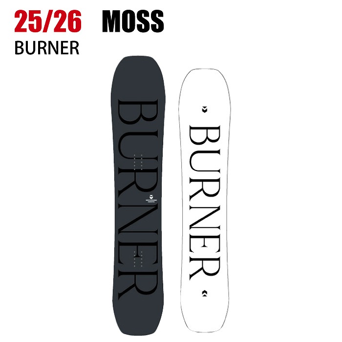 2026 MOSS モス BURNER バーナー 25-26 ボード板 スノーボード 爆買