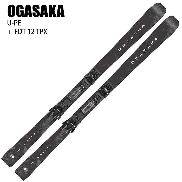 106.OGASAKA オガサカ スキー板 beamsystem Tc-mg OGASAKA オガサカ スキー板 2026 U-PE/BK + FDT 12 TPX