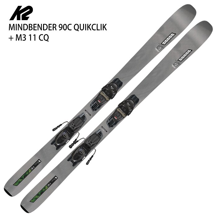 K2 ケーツー スキー板 2026 K2 MINDBENDER 90C QUIKCLIK + M3 11 CQ