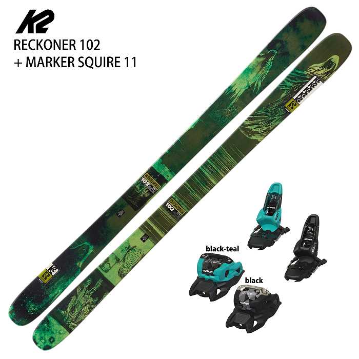 K2 [特典付][スキー2点セット]ケーツー スキー板 2027 K2 RECKONER 102