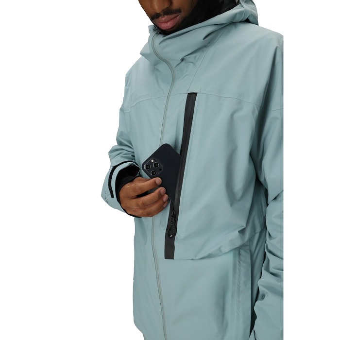 DC スノーボードジャケット Mサイズ 15K防水 686 M5WN159 GORE-TEX GT THERMAGRAPH JACKET DUSTY MARINE