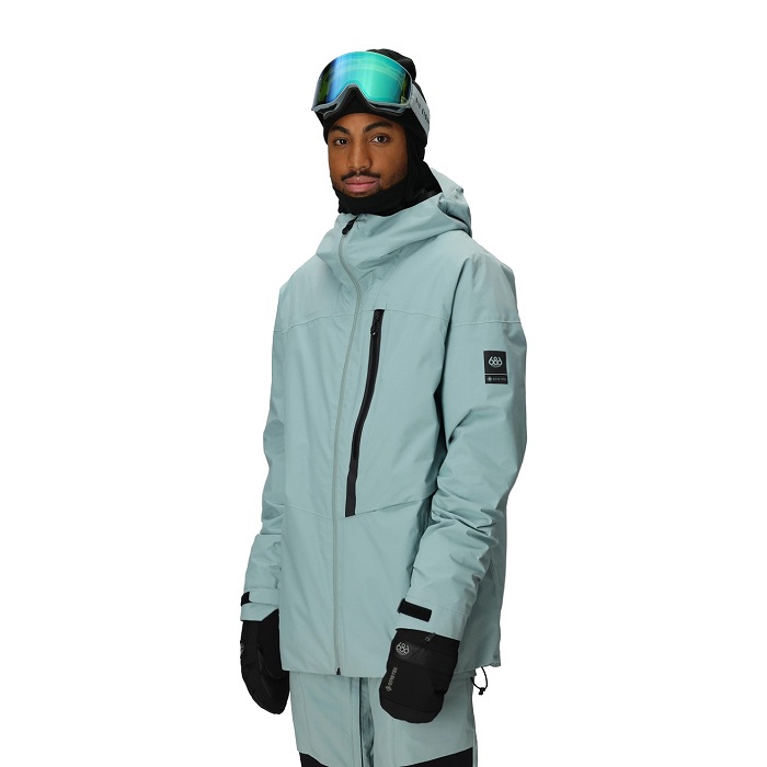 GORE-TEX ZERO FIGHTER スノーボードウェア グレー 送料無料】【国産GORE-TEXアウトドアウェア】HID エイチアイディ