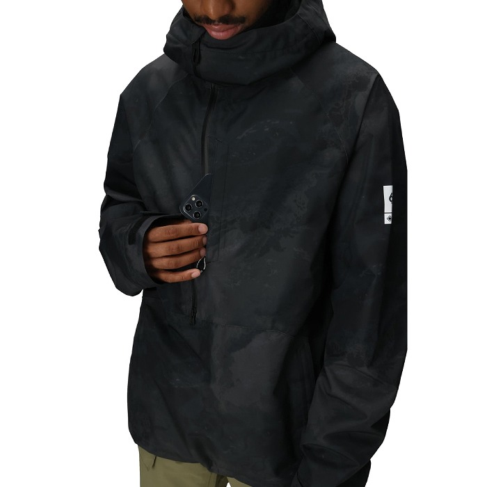 686 M5WN163 GORE-TEX FRAGMENT SHELL ANORAK BLACK HEMISPHERE ウェア