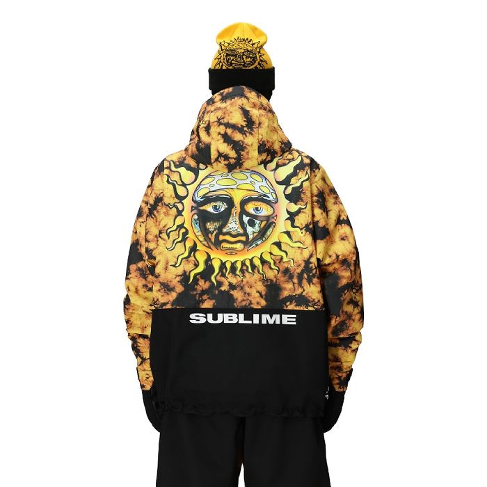 686 シックスエイトシックス M5WN173 SUBLIME SHELL ANORAK ORANGE TIE