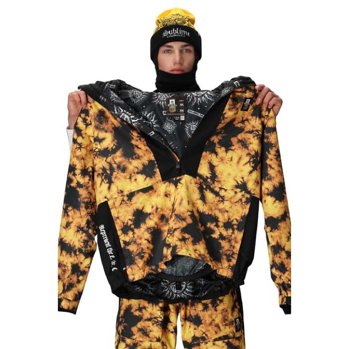 686 シックスエイトシックス M5WN173 SUBLIME SHELL ANORAK ORANGE TIE