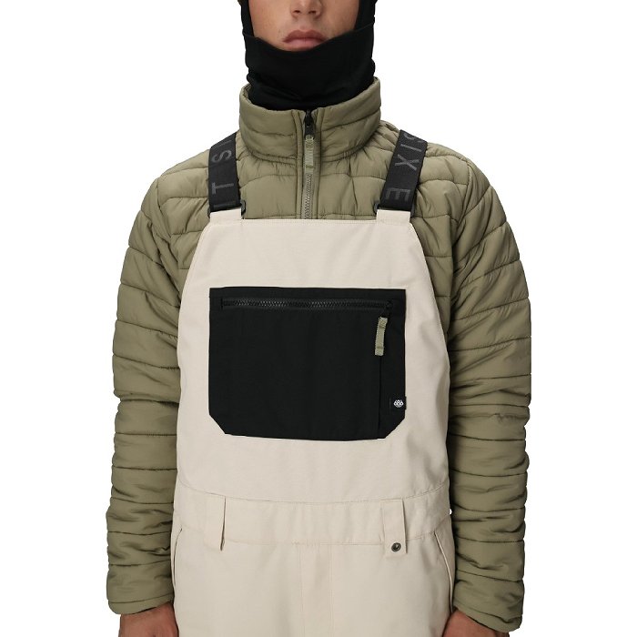 686 シックスエイトシックス M5WN251 HOT LAP INSULATED BIB LIMESTONE