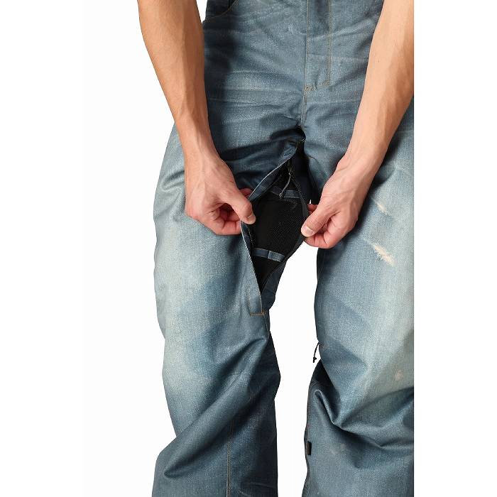 686 シックスエイトシックス M3WN227 DECONSTRUCTED DENIM INSULATED