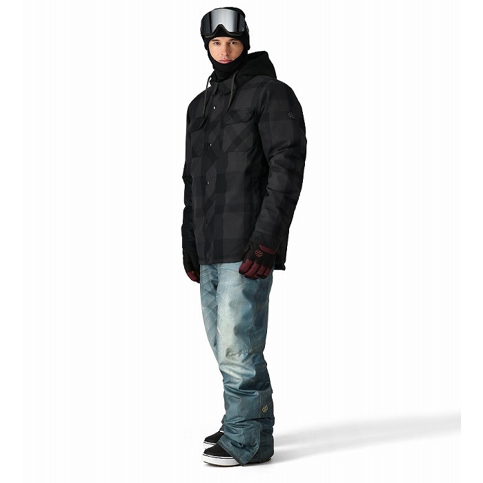 686 シックスエイトシックス M3WN227 DECONSTRUCTED DENIM INSULATED