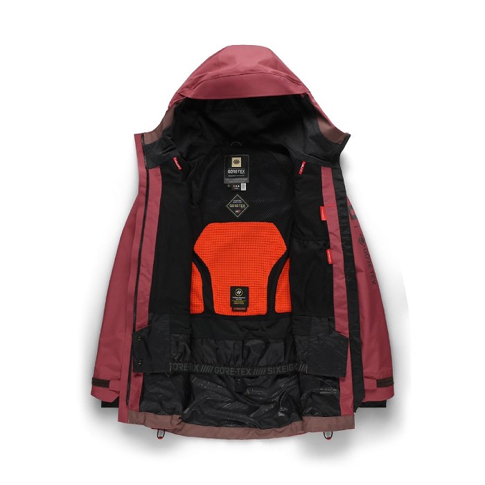 686 M5WN334 GORE-TEX SKYLINE THERMAGRAPH JACKET ROSEWOOD