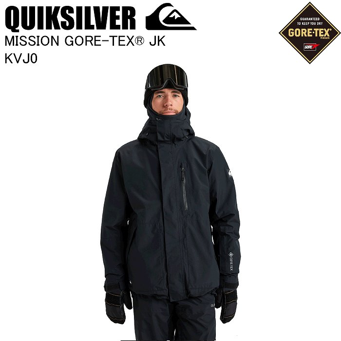QUIKSILVER クイックシルバー EQYTJ03532 MISSION GORE-TEX JK KVJ0 スノーボードウェア ジャケット ゴアテックス 25-26モデル 29514-1.jpg