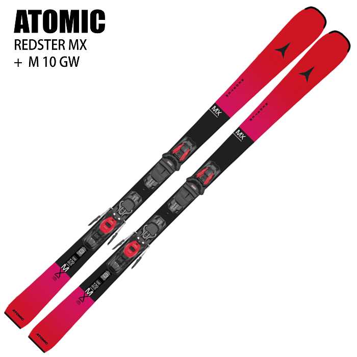 【霜月】ATOMIC（アトミック）REDSTER（レッドスター） ATOMIC アトミック スキー板 2026 REDSTER MX + M 10 GW RED.T