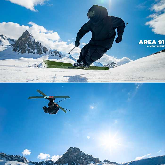 特典付]キャンディッド スキー板 2027 CANDIDE SKIS AREA 91 エリア