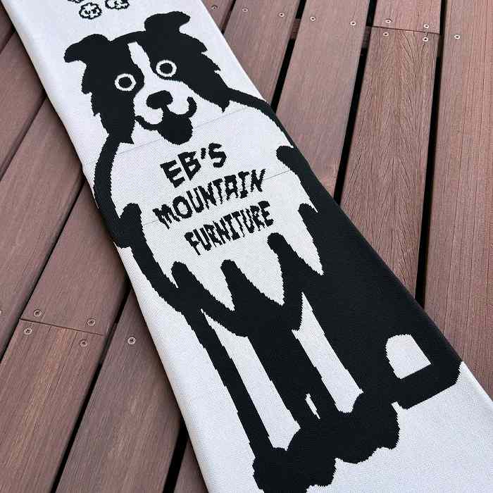 エビス（ebs）（メンズ、レディース）ニットカバー ドッグ ホワイト