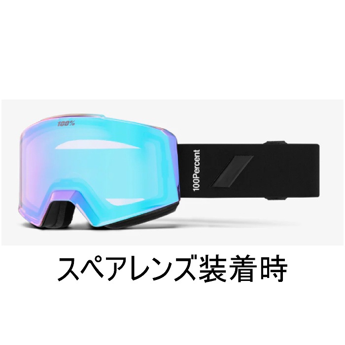 100% ワンハンドレッド NORG ノルグ BLACK HIPER Red Mirror 51000