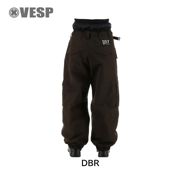 VESP ベスプ VPMP1059 Wide Jogger Cargo Pants DBR スノーボード