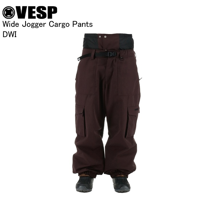 VESP ベスプ VPMP1059 Wide Jogger Cargo Pants DWI スノーボード ウェア パンツ VESPウェア 25-26モデル メンズ レディース 30533-1.jpg