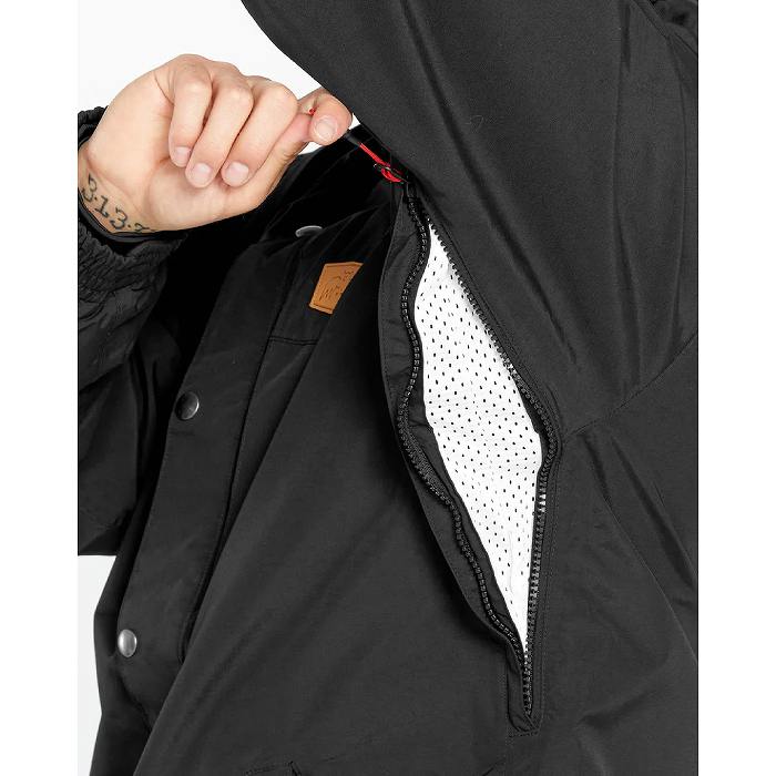 VOLCOM（ボルコム） G0652505 LONGO GORE-TEX JACKET BLK スノーボード