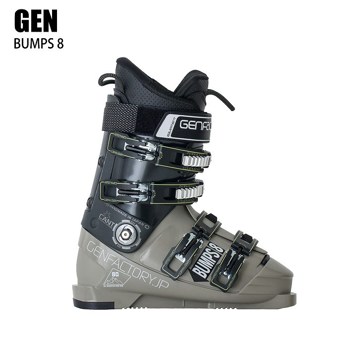 m*t様 2025年 GENFACTORY BUMPS 8 スキー ブーツ 26 GEN FACTORY（ゲンファクトリー） 旧モデル ゲン 厳 スキーブーツ 2026