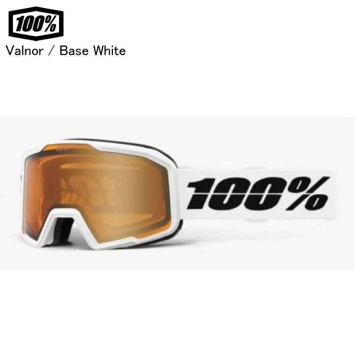 100% ワンハンドレッド VALNOR ヴァルナー BASE WHITE 51011-00002