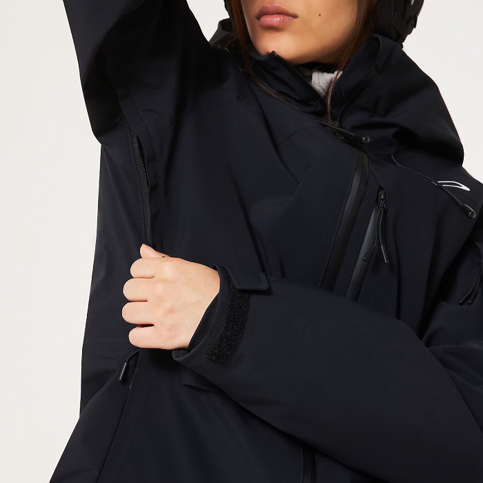 OAKLEY オークリー FOA500824 W. CANOPY INSULATED JACKET BLACKOUT