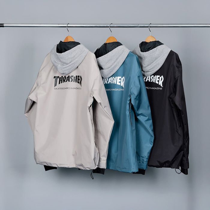 コーチジャケット　THRASHER　バートン　スノーボードウエア　上下セット AA（ダブルエー） 72125302 COACH JACKET コーチジャケット THRASHER
