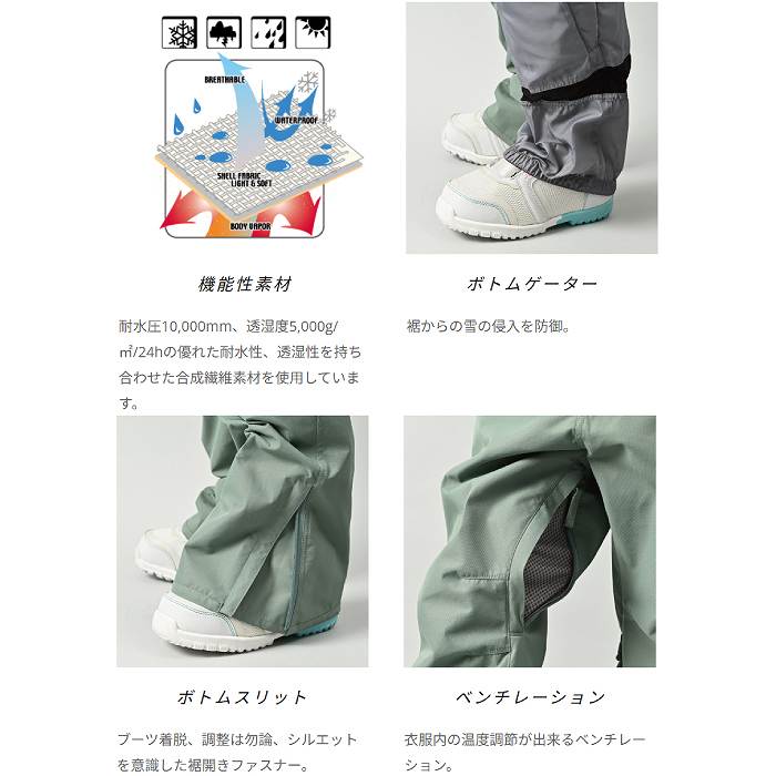 VOLCOM ボルコム G1352605 L GORE-TEX PANT BLK スキー スノーボード