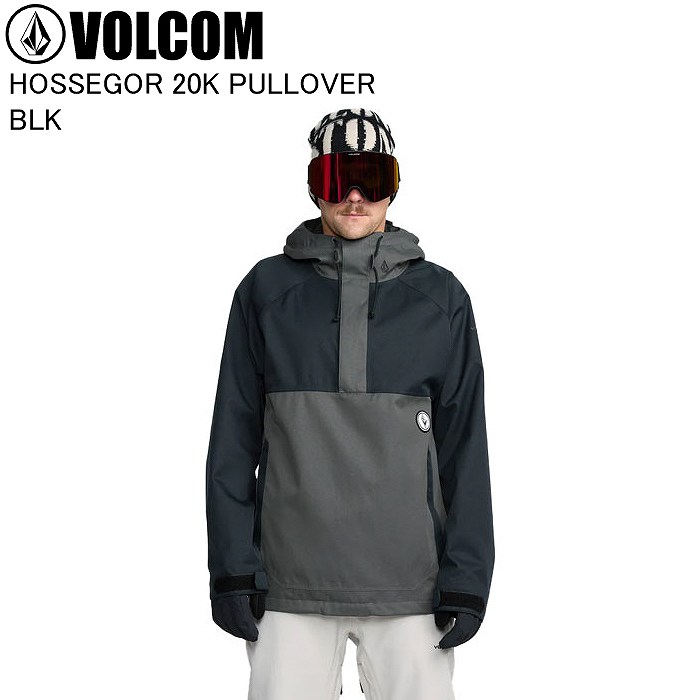VOLCOM（ボルコム） G0652614 HOSSEGOR 20K PULLOVER BLK スキー
