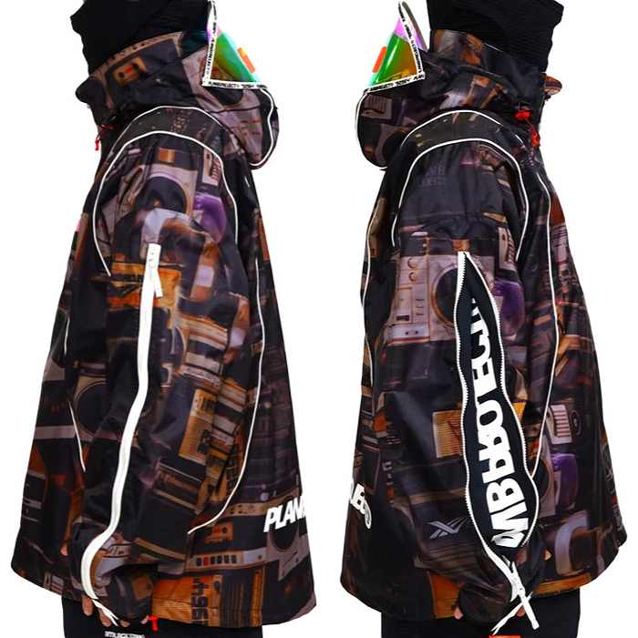 MTN.ROCK STAR マウンテンロックスター FULLZIP JACKET CASSETTE DECK