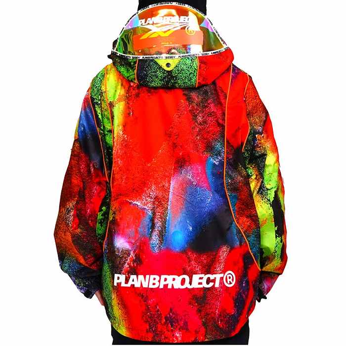 MTN.ROCK STAR マウンテンロックスター FULLZIP JACKET WALL PAINT