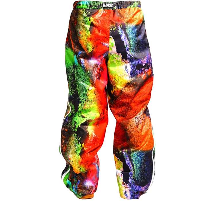 MTN.ROCK STAR マウンテンロックスター SIDEZIP PANTS WALL PAINT