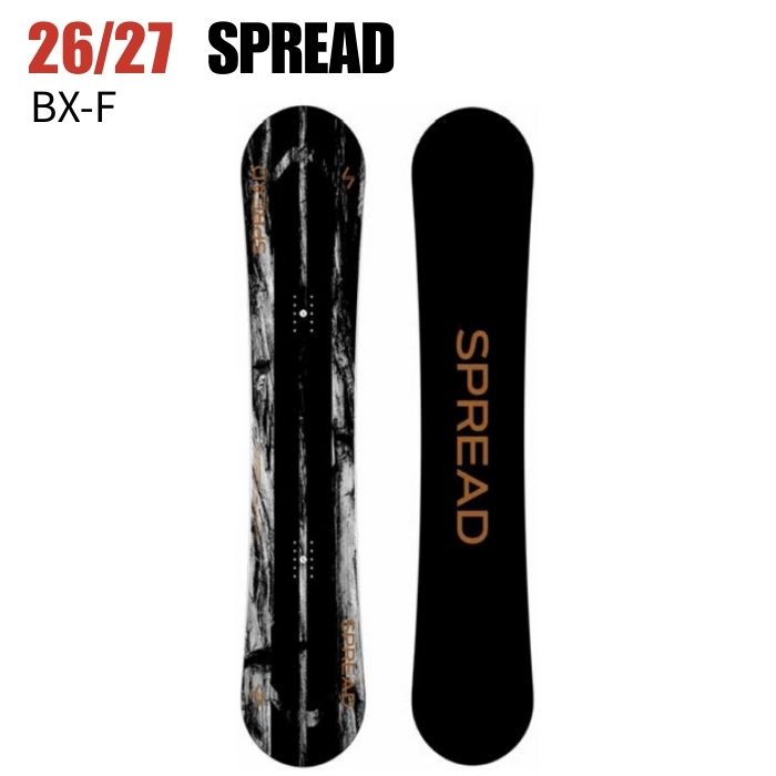 2027 SPREAD スプレッド BX-F 26-27 尾川慎二 グラトリ ボード板