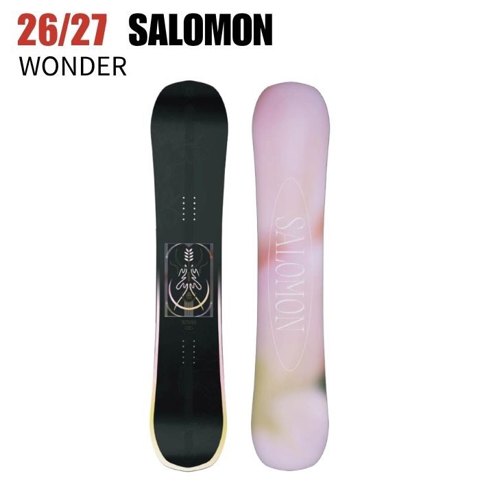 2027 SALOMON サロモン WONDER ワンダー 26-27 レディース ボード板