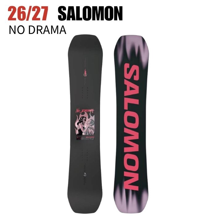 2027 SALOMON サロモン NO DRAMA ノードラマ 26-27 レディース ボード