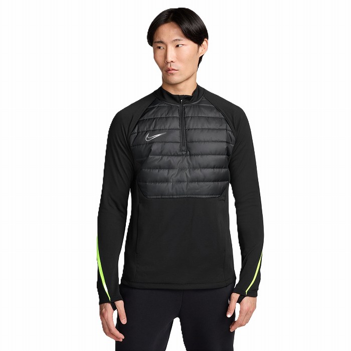NIKE（ナイキ） THERMA-FIT ACD DRL TOP(ブラック×ボルト) FB6817 013