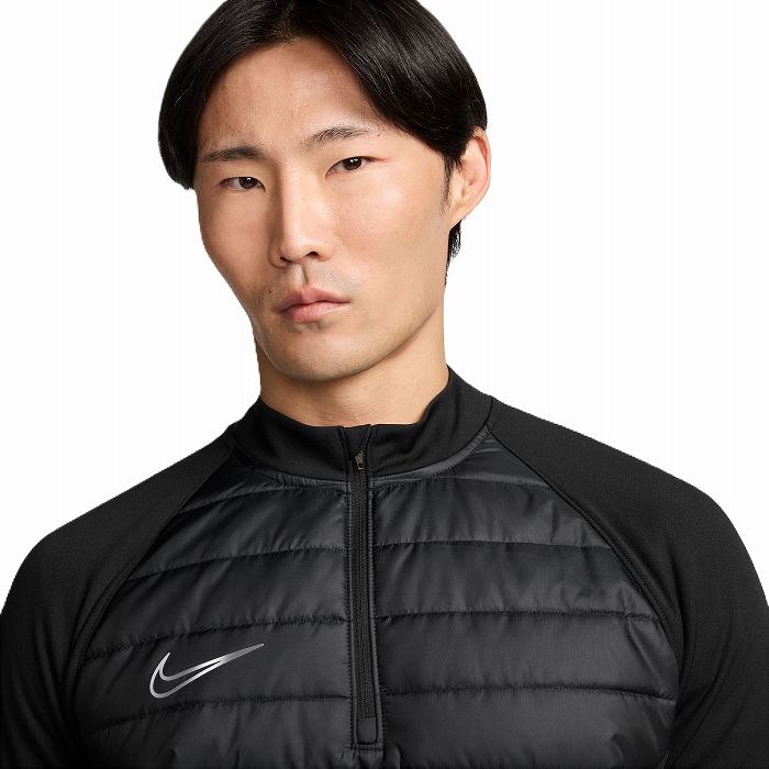 NIKE（ナイキ） THERMA-FIT ACD DRL TOP(ブラック×ボルト) FB6817 013