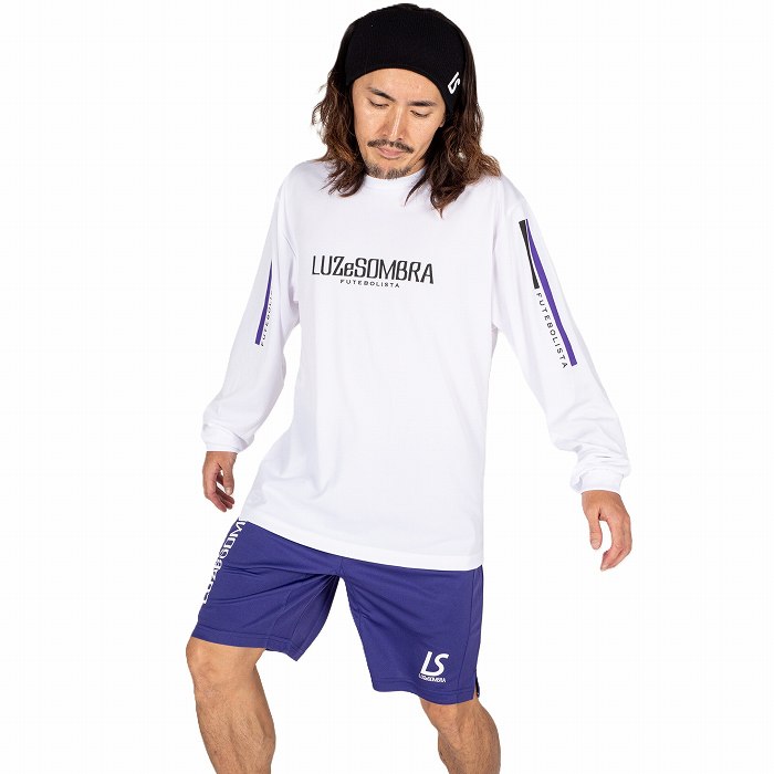 ルースイソンブラ（LUZ e SOMBRA） 2 LINES L/S PRA SHIRT(ホワイト