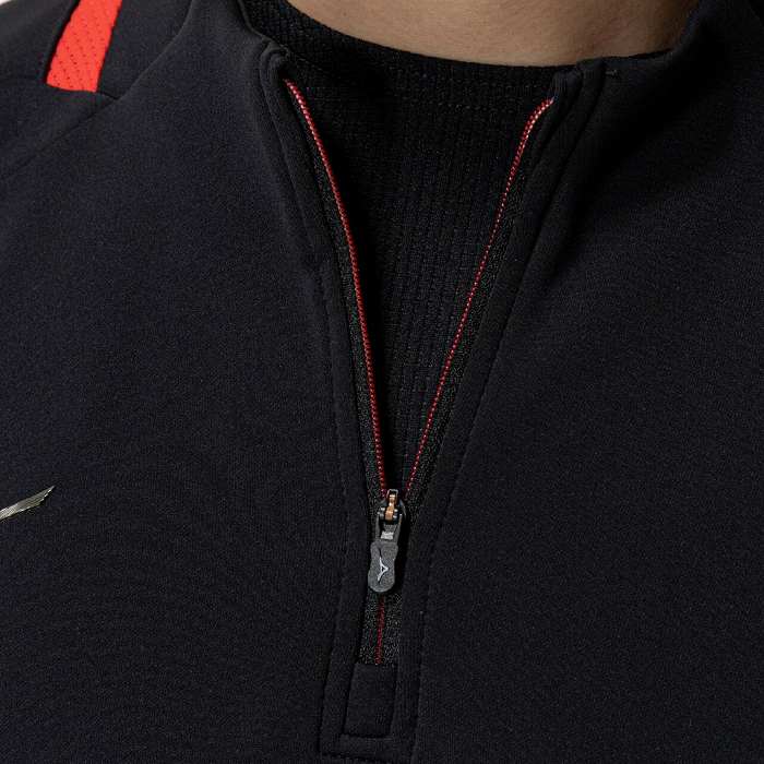 MIZUNO（ミズノ） MORELIA トレーニングトップ(ブラック) P2MCC00509