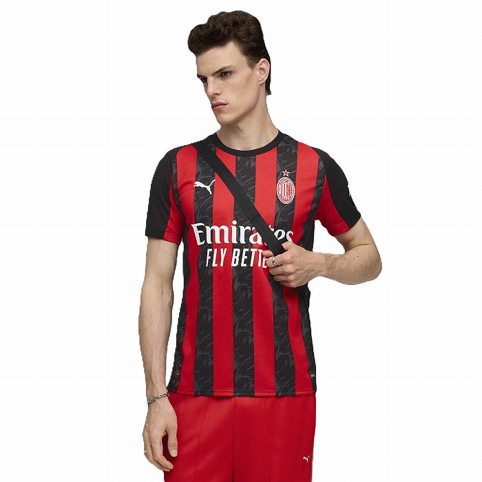 PUMA（プーマ） ACミラン 25-26 ホーム 半袖 レプリカ ユニフォーム