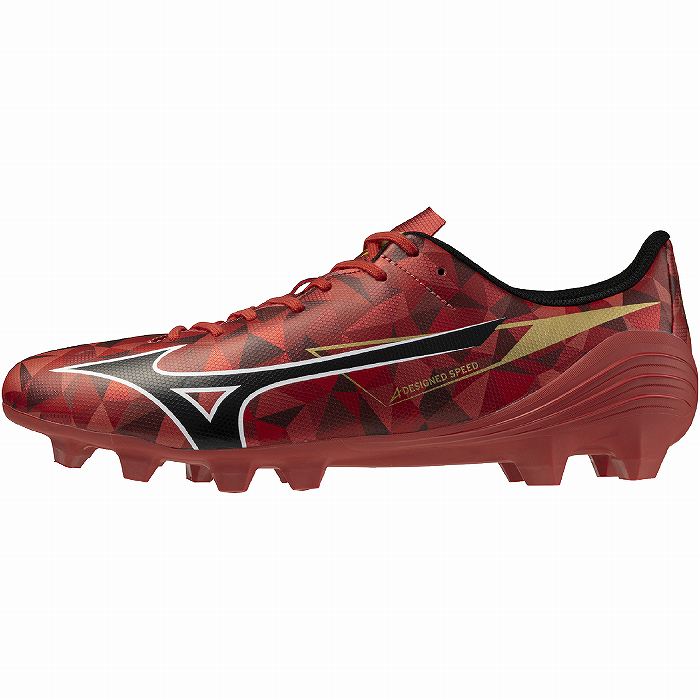 Mizuno サッカーシューズ ブラック/レッド 楽天市場】サッカー スパイク ミズノ（カラーブラック）の通販