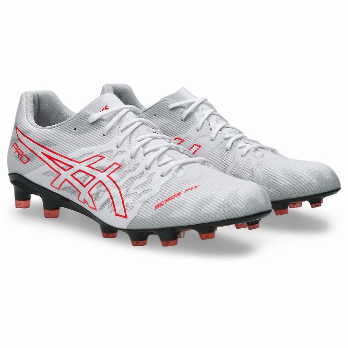ASICS（アシックス） DS LIGHT ACROS PRO 3(ホワイト×フラッシュレッド