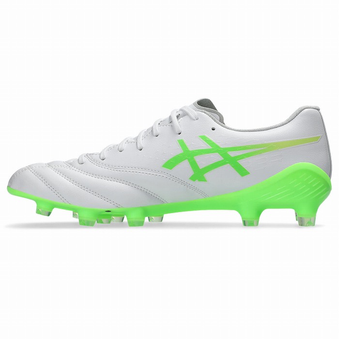 値下げしました！ASICS DSライト エックスフライ6ホワイト/グリーン ASICS（アシックス） DS LIGHT X-FLY 6(ホワイト×グリーンゲッコー