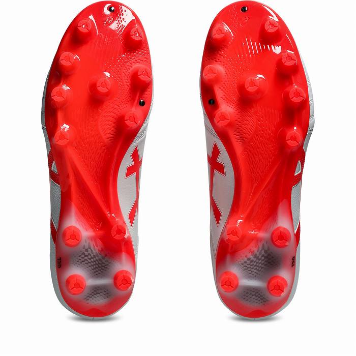 ASICS（アシックス） DS LIGHT PRO(ホワイト×フラッシュレッド