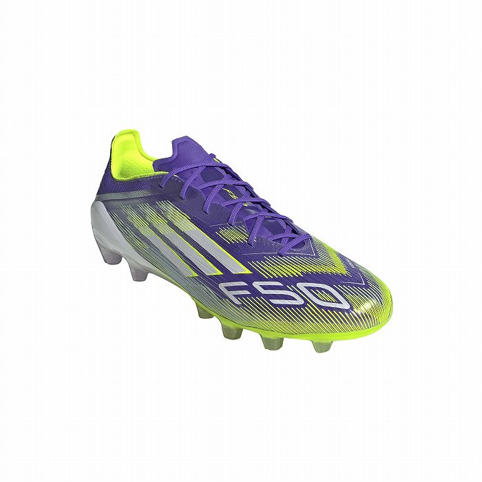 adidas スパイクF50 ELITE AG 24.5㎝ adidas ADIDAS アディダス F50 ELITE HG/AG JAPAN(パープル